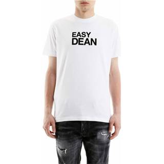 👉 Print T-shirt l male wit Easy Dean 1628944321181