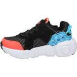 👉 Lage sneakers kunstleder jongens zwart Skechers Gametronix 8720251207066 872025120700