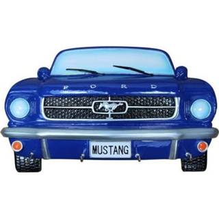 👉 Sleutelrekje donkerblauw resin Ford Mustang 1965 Sleutelrek 752203042805