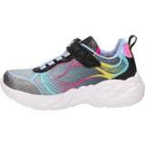 👉 Lage sneakers textiel zwart meisjes Skechers Rainbow Racer 8720251212732 872025121271