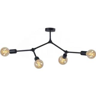 👉 Plafond lamp metaal zwart Nowodvorski Plafondlamp Twig L 79 Cm H 54 5903139914093