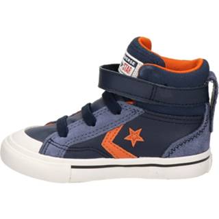 Hoge sneakers leer jeugd blauw Converse Twist Pro Blaze Strap 8720251213708 872025121370