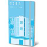 👉 Notitieboek blauw papier Stifflexible South Beach 13 X 21 Cm 8022697011727