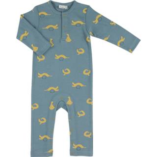 👉 Grijs katoen groen Trixie Onesie Mountains Lang Maat 74/80 5400858044389