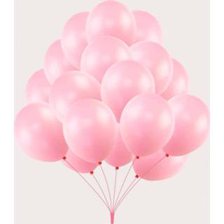 👉 Latex One-Size roze 50-delige decoratieve ballonset