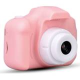 👉 Digitale camera roze active kinderen X2 5.0 Mega Pixel 2.0 inch scherm Mini HD voor (roze) 6922568031217
