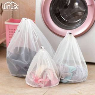 👉 Waszak 3 Size Wassen Kleding Zorg Opvouwbare Bescherming Netto Filter Ondergoed Beha Sokken Wasmachine 8720311808110