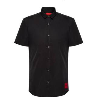 👉 Shirts korte mouw m male zwart 50450188 Empson Short Sleeve Shirt 4047393745961