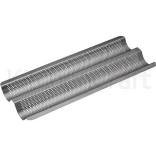 👉 Bakvorm carbon zwart Voor Stokbrood, 39 Cm X 16 - Masterclass 5028250540133