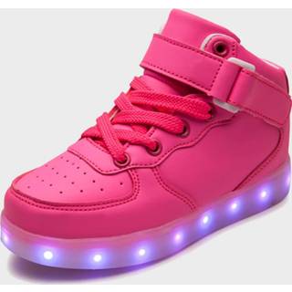 👉 Kindersneaker roze kinderen Vlak Kinder sneakers