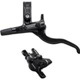 👉 Remklauw Left Hand Rear zwart Shimano M410 Deore Complete rem (post-mount) - Remklauwen 4550170621261