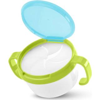 Baby's Portable Dual Handle Durable Baby Snacks Cup Cute Toddler No Spill Snack Snacker Bowl Container