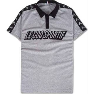 👉 Poloshirt XL male grijs Football Polo shirt