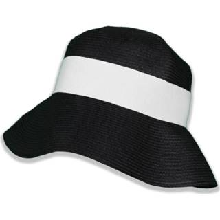 👉 M vrouwen zwart Chapeau