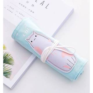 👉 Etui active kinderen 3 STKS Kawaii Dieren Patroon Leuke Candy Kleur Potlood Tas Kids School Kantoorbenodigdheden (Kitty)