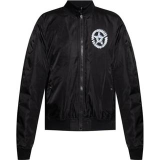 👉 Bomberjacket male zwart Bomber jacket with logo