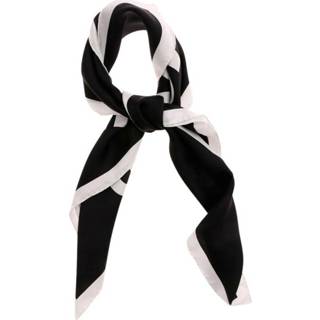 👉 Onesize vrouwen zwart Glass Bear Foulard