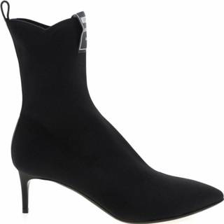 👉 Sock vrouwen zwart Booties Heel 55