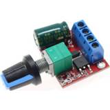 Switch PWM 5A 90W 12V DC Motor Speed Controller Module 4.5V-35V Adjustable Regulator Control Governor 2020