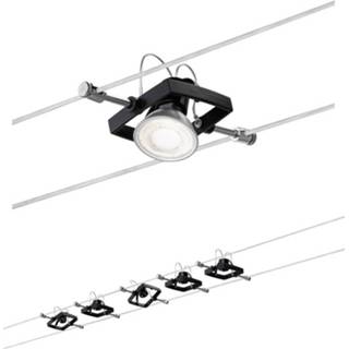 👉 Paulmann Wire Set MacII Kabelsysteem compleet GU5.3 LED Zwart (mat)