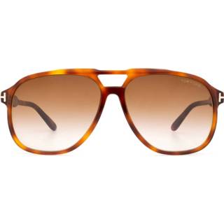 👉 Zonnebril male bruin Ft0753 53F sunglasses