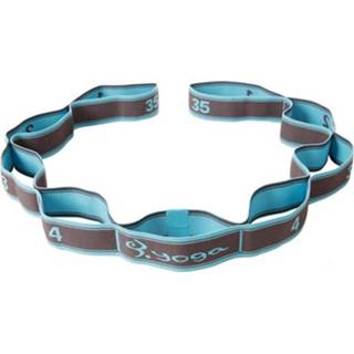 👉 Blauw active TF-YJD2 2 STUKS Yoga-elastische band Fitnessweerstand Stretchband 9-traps yoga-trainingsband (blauw)