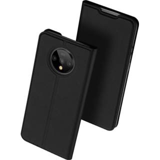 👉 Portemonnee zwart kunstleer bookwallet flip hoes Dux Ducis - pro serie slim wallet OnePlus 7T 9145425546373