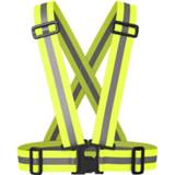 👉 Night Riding Running Flexibele reflecterende veiligheidsvest (neon groen)