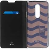 👉 Unisex unicolor zwart kunstleer Slim Softcase Booktype voor de OnePlus 7 Pro - 6934913080801