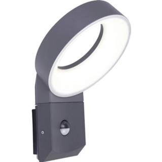 👉 Lutec MERIDIAN 5616304118 Staande LED-buitenlamp met bewegingsmelder 14 W Antraciet