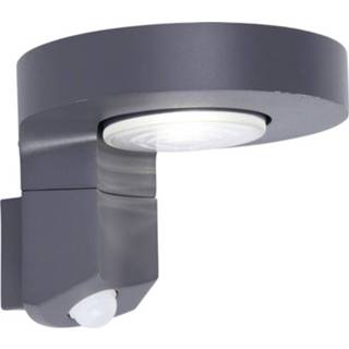 👉 Lutec DISO P9067-PIR GR Staande LED-buitenlamp met bewegingsmelder 2 W Antraciet