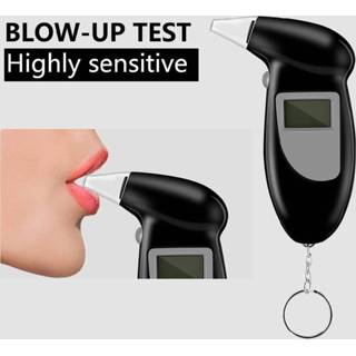 Keychain 2020 Professional Alcohol Breath Tester Breathalyzer Analyzer Detector Test Breathalizer Breathalyser DeviceLCD Screen