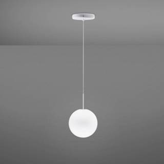 👉 Glazen hanglamp a++ wit Fabbian Lumi Sfera hanglamp, Ø 14 cm