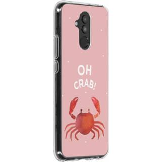👉 Siliconen hoesje vrouwen oh crab design voor de Huawei Mate 20 Lite 8719295193565