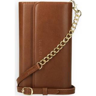 Clutch bruin kunstleder unisex Selencia Eny Uitneembare Vegan Lederen voor de Samsung Galaxy S21 Plus - 8719295436174
