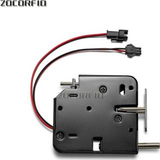 Locker DC-12V electrical Lock Picks latch Electromagnetic for Electronic Smart Cabinet with spring rod