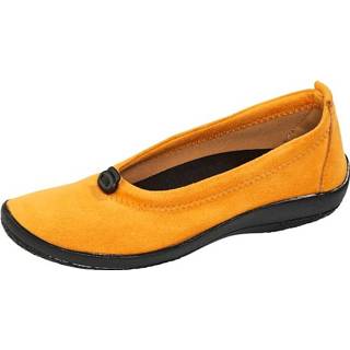👉 Comfortschoen okergeel vrouwen Naturläufer 4055706906770