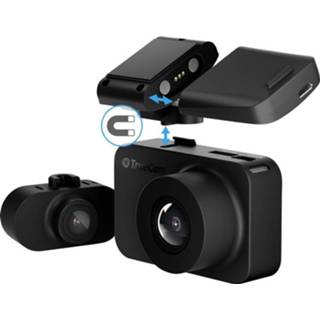 👉 TrueCam M7 Dashcam met GPS Gegevensweergave in video, Dualcamera, G-sensor, WDR, Videoloop