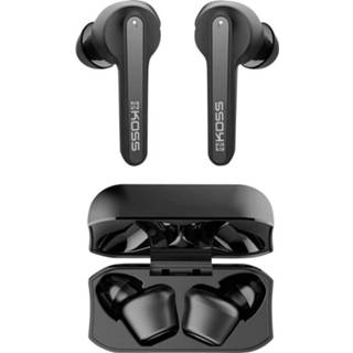 👉 Zwart KOSS TWS150i Bluetooth HiFi In Ear oordopjes