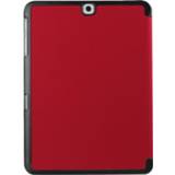 👉 Rood kunstleder unisex IMoshion Trifold Bookcase voor de Samsung Galaxy Tab S2 9.7 - 8719295505832