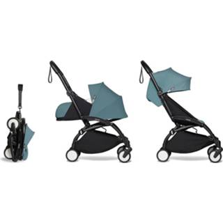 👉 Kinder wagen active baby's kinderen zwart Babyzen YOYO2 Compleet Kinderwagen Met 0+ Newborn Pack - Black Frame Aqua 2500001360298