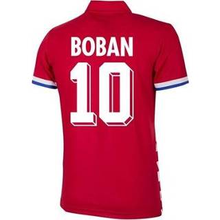 👉 Voetbalshirt polyester kroati Kroatië Retro 1992 + Boban 10