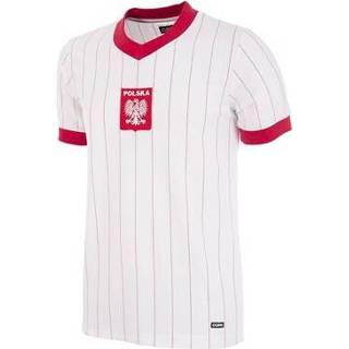 👉 Voetbalshirt katoen polen Retro WK 1982