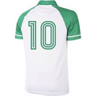 👉 Voetbalshirt polyester algerije Retro WK 1982 + Nummer 10