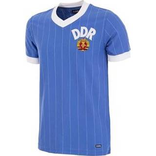 👉 Voetbalshirt katoen DDR Retro 1985
