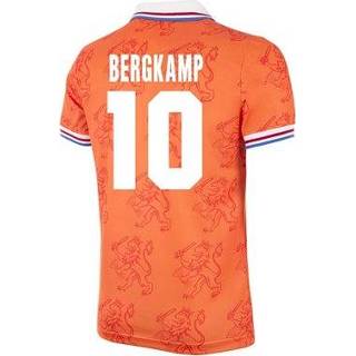 👉 Voetbalshirt polyester Nederlands Elftal Holland Retro WK 1994 + Bergkamp 10
