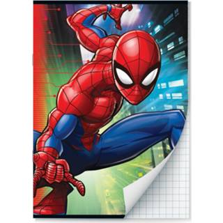 👉 Schrift active Spiderman Schriften ruitjes - A4 Set van 2 stuks 8712048325305