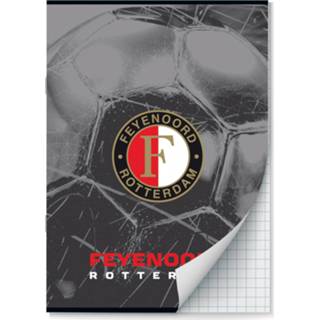 👉 Schrift active Feyenoord Schriften ruitjes - A4 Set van 2 stuks 8712048325404