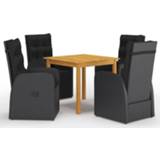 👉 Tuinset zwart active 5-delige 8720286337677