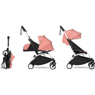 👉 Kinder wagen active baby's kinderen wit Babyzen YOYO2 Compleet Kinderwagen met 0+ Newborn Pack - White Frame Ginger 2500001360175